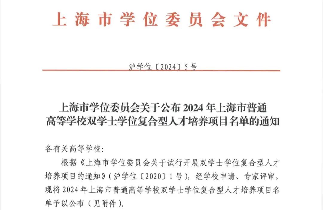2024年正式启动招生！黄色直播
新增四个“外语类专业+计算机科学与技术”双学士学位项目！